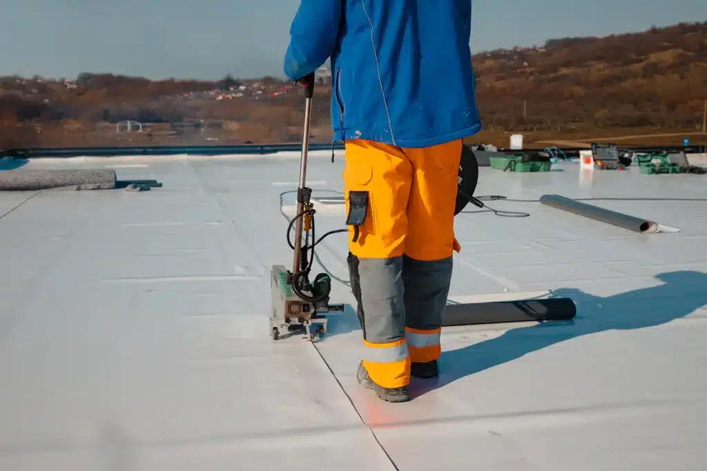 PVC Commercial Roofing in New England | Patriot Contractors